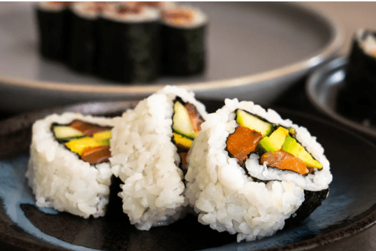 California sushi rolls